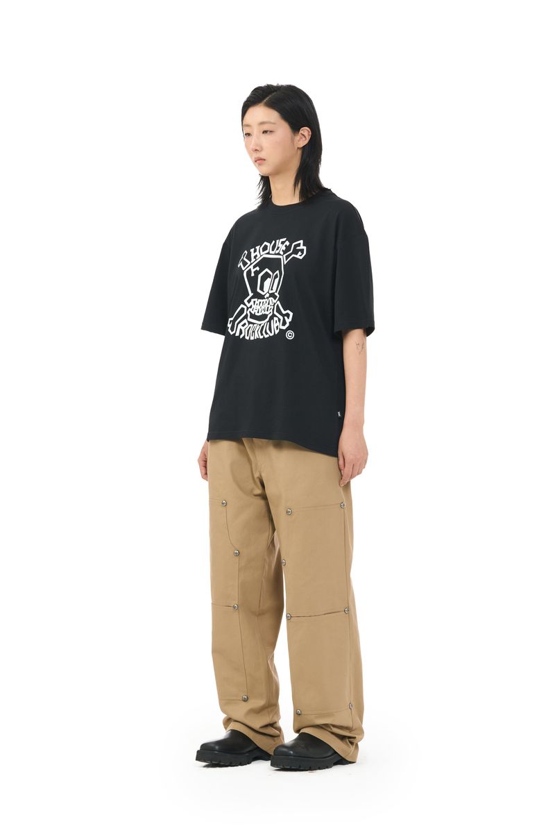 GARAGE SKULL TEE - BLACK