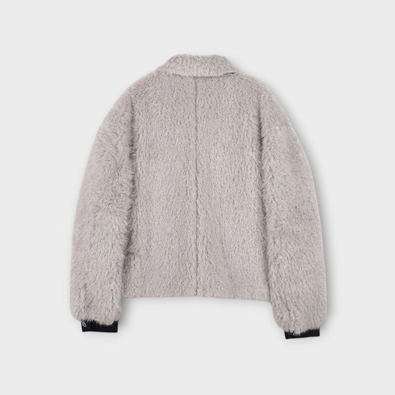 3 TAP Schnauzer Fur Tweed Jacket (2color)