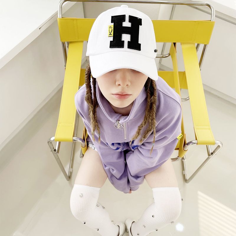 H-BALL CAP_WHITE