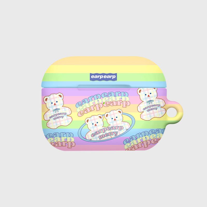 EARPEARP(アプアプ)の「BABY MERRY-RAINBOW(AIR PODS PRO-HARD)(Hats)」