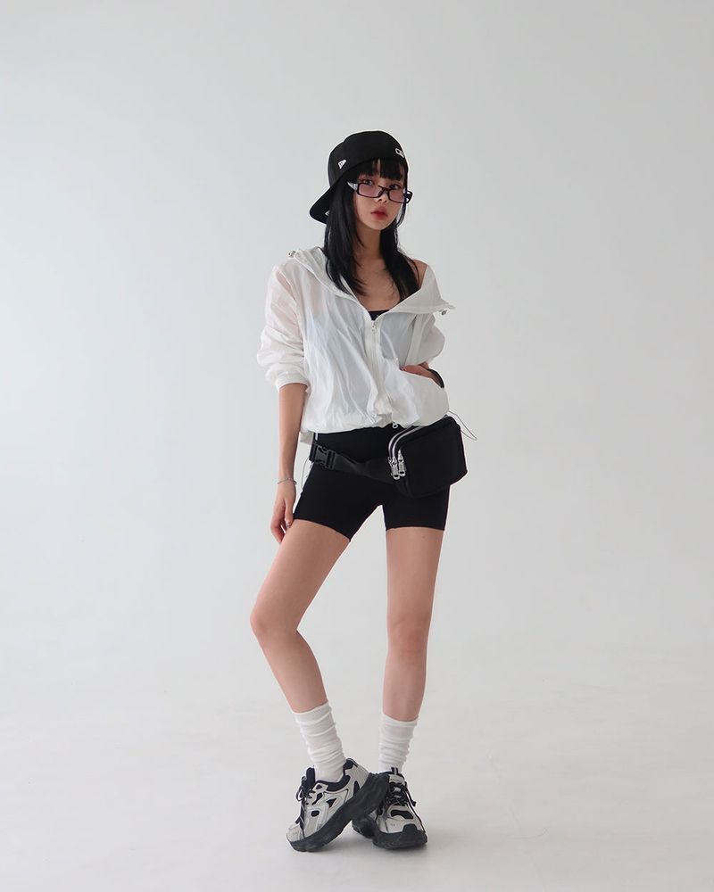 Summer UV Protection See-Through Windbreaker Windbreaker