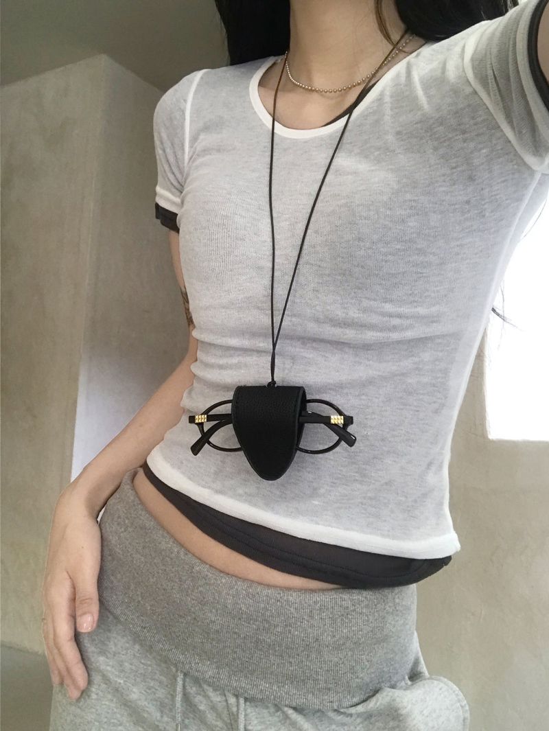 Melting Sheer Layered Half Sleeve Tee