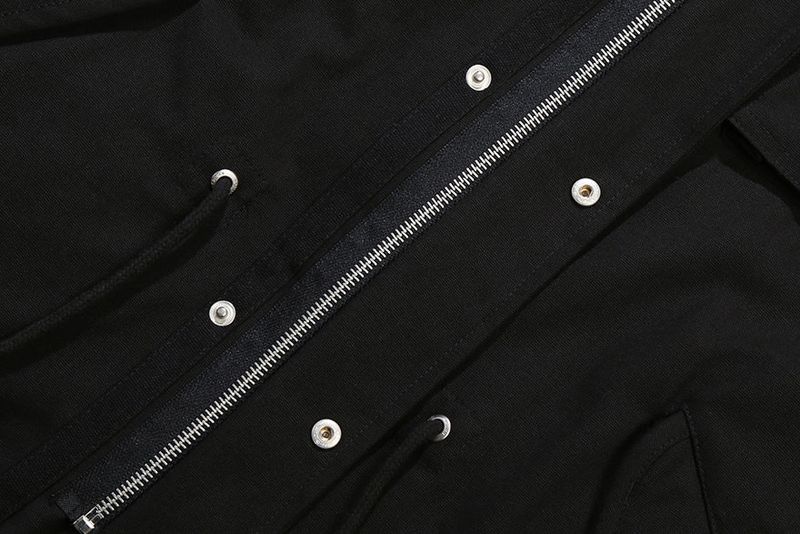 RECENT LOGO M65 PARKA_BLACK