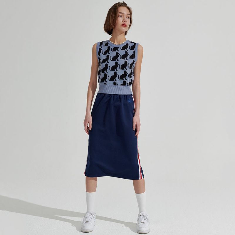 wonder visitor(ワンダービジター)の「Side band Long Skirt(Skirts)」