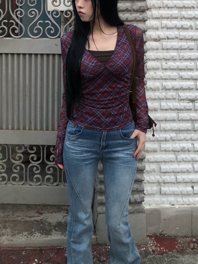 Vintage Two Line Bootcut Denim