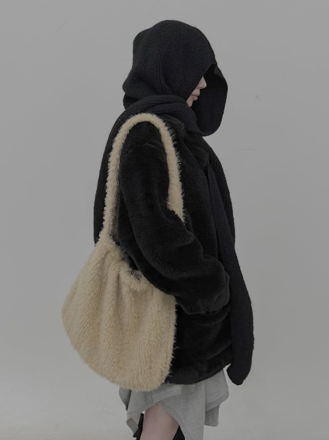 Hooded Balaclava Long Muffler