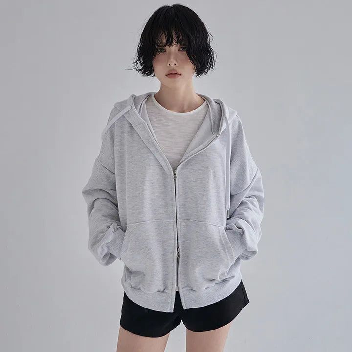 blitti（ブリッティ）の「[Paneron] Loose-Fit Two-Way Hooded Zip-Up - 4 Colors（Jackets/Outerwear）」