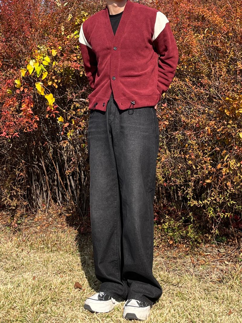 Semi-Wide Side Banding Denim