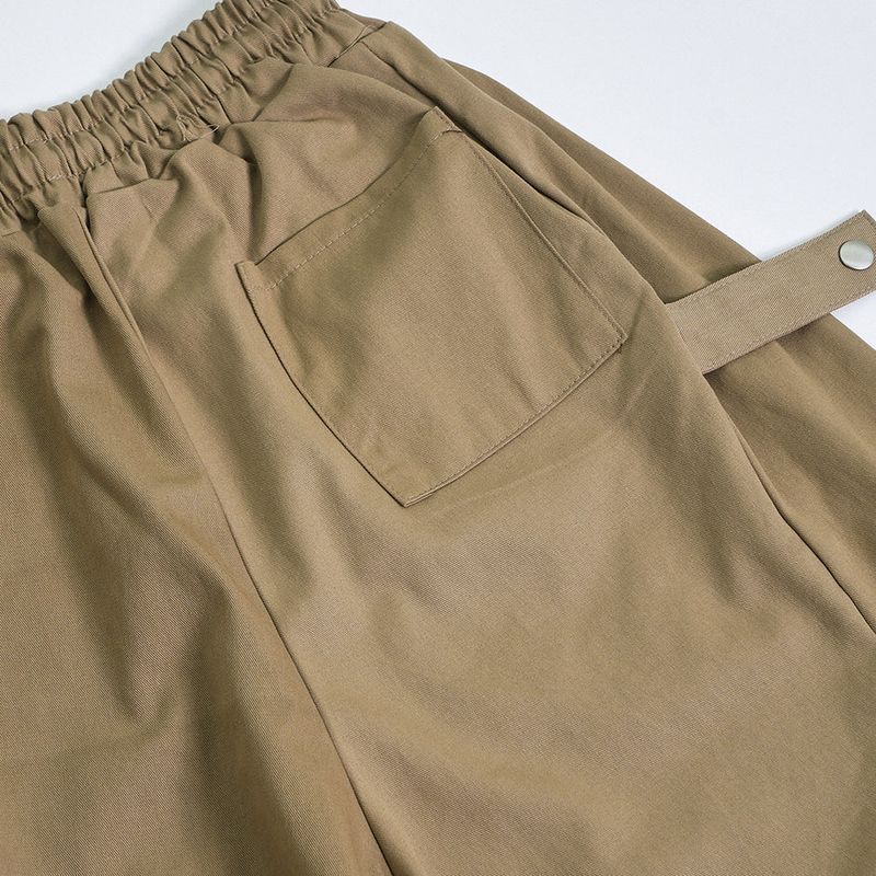 Sans Snap Cotton Pants