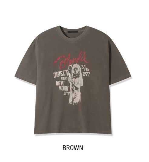 Velod Crop Printing Short Sleeve Tee