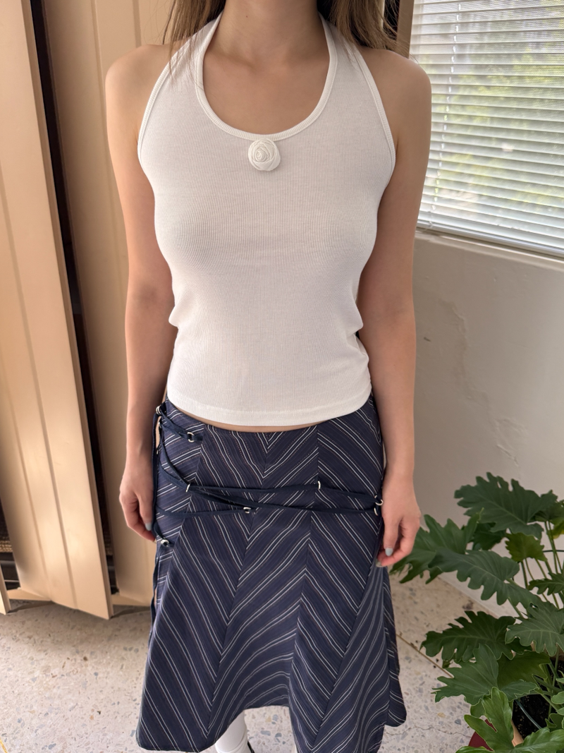 rose halter top