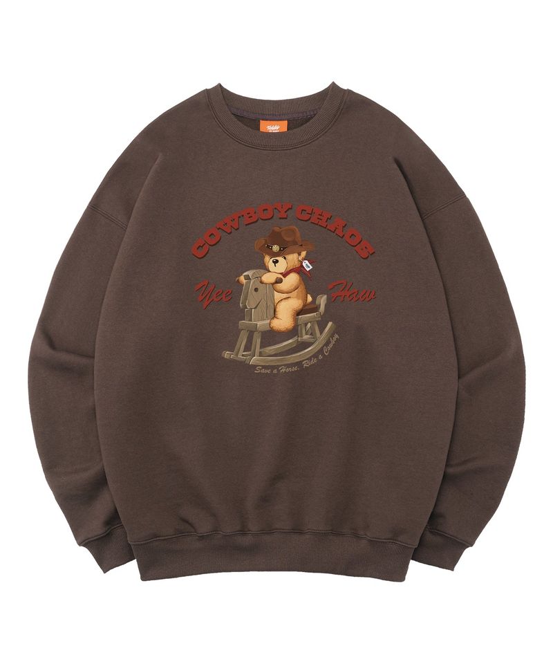 Cowboy Teddy Sweatshirt