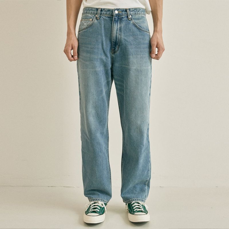 WaiKei(ワイケイ)の「Straight denim pants(Pants)」