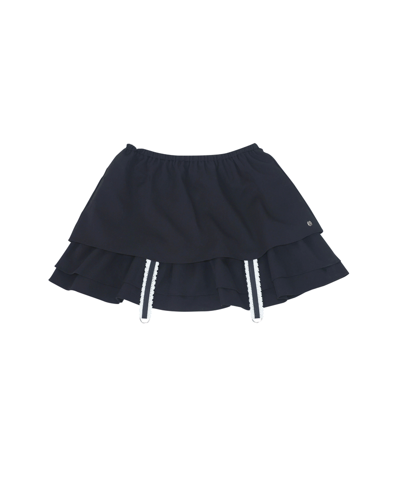 gater tiered skirt(gray)