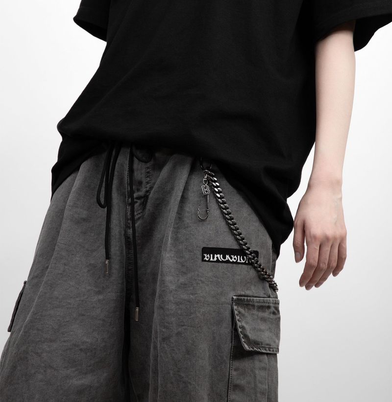 BBD B Logo Pants Chain (Silver)