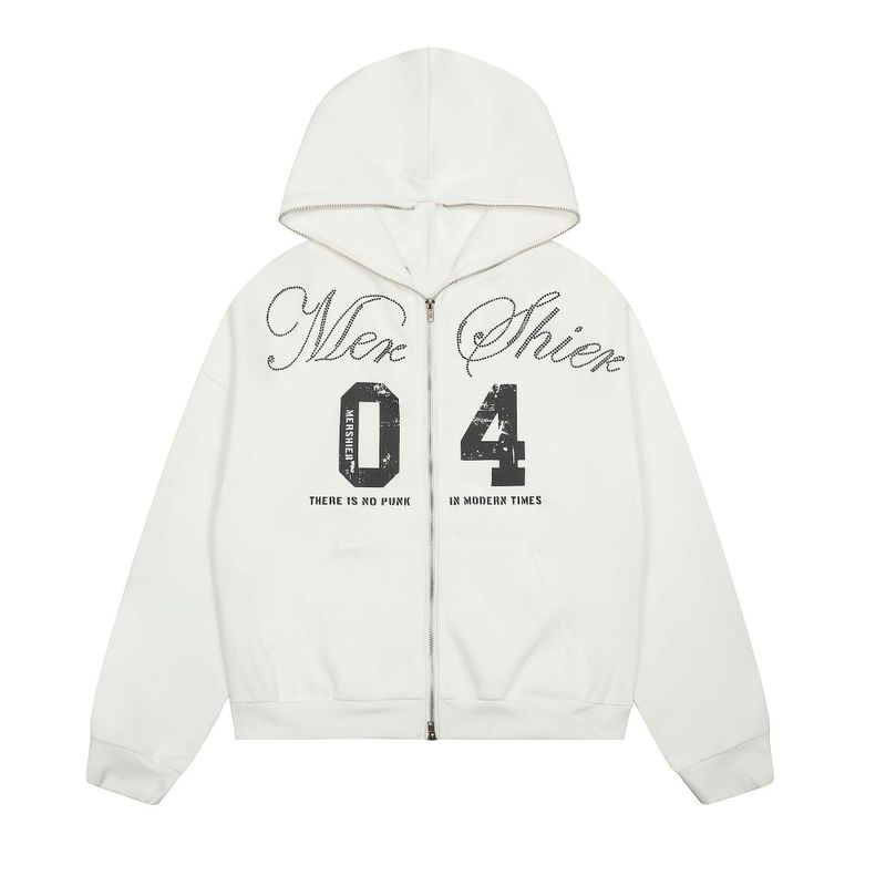 Cozy&Kitsch（コージーアンドキッチ）の「Numbering Street Hoodie Zip-Up 233003965（Tops）」