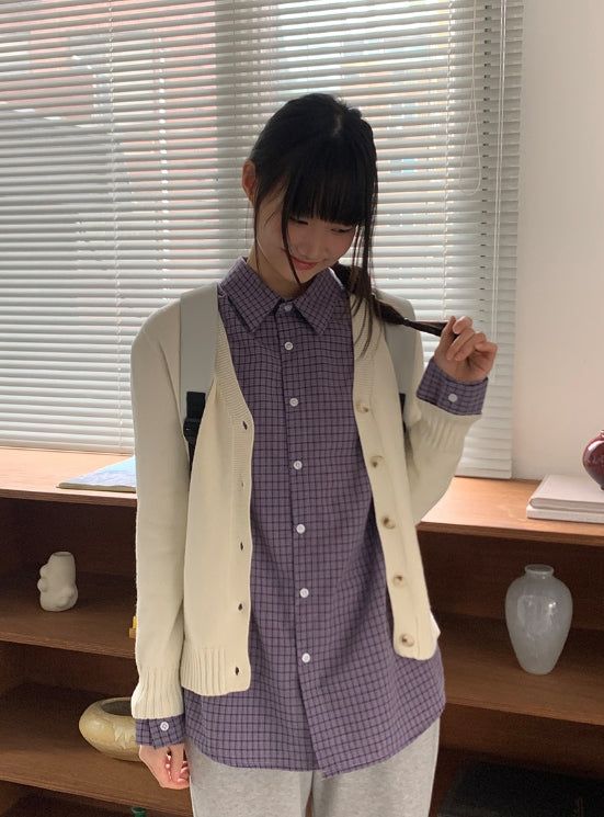 Campa V-neck Knit Cardigan