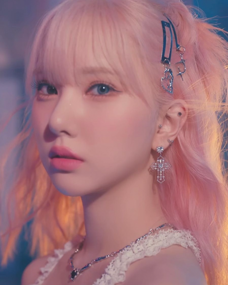 (illit Moka,Aespa Karina,Viviz Eunha Pick!)Twinkle Heart Necklace