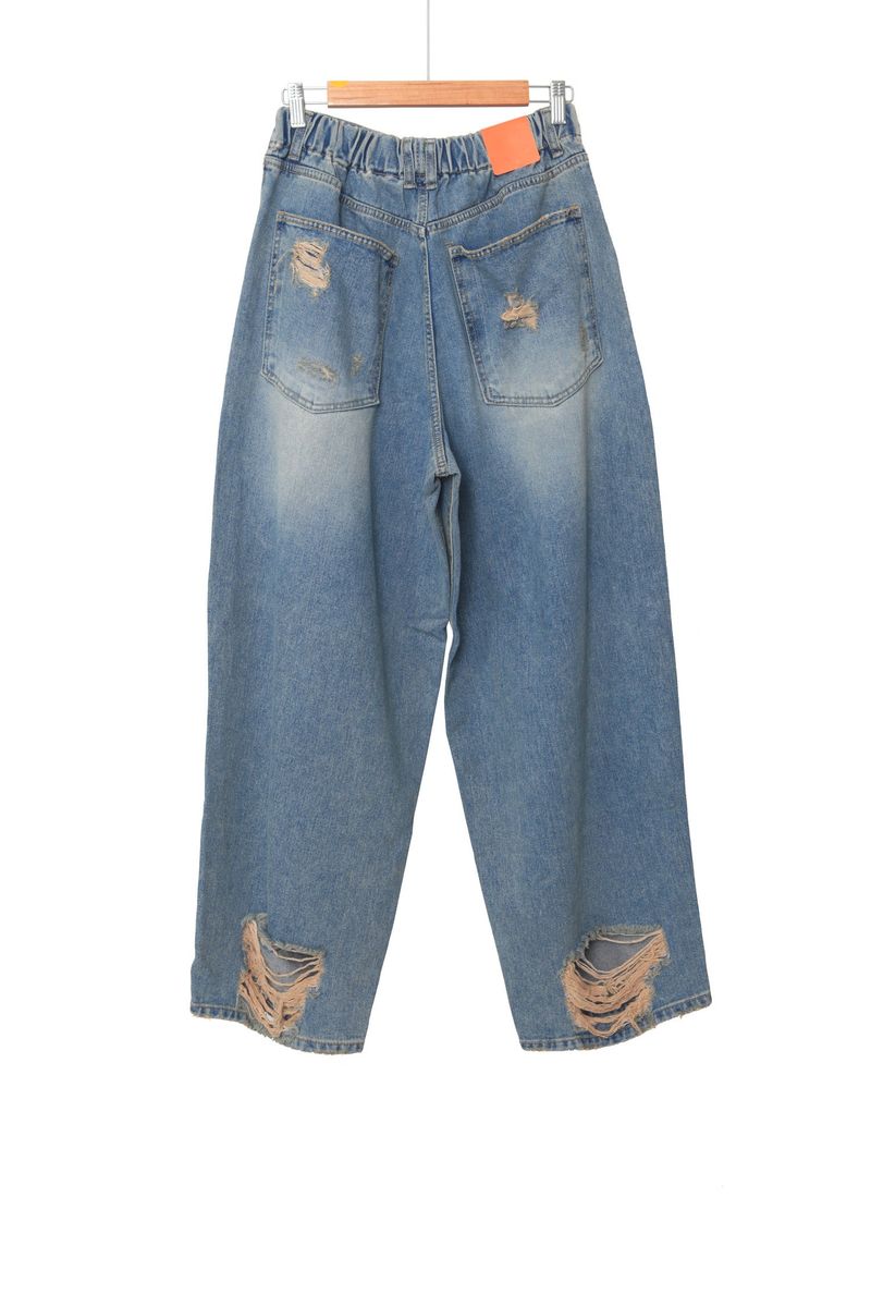 Dirty Vintage Balloon Denim Pants