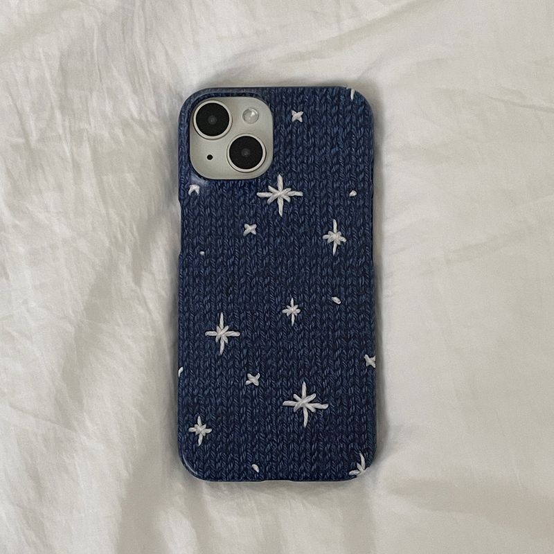 DELPHIN(デルフィン)の「スターライトニットハードケース(スマホグッズ/小物)」