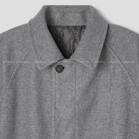 Levito Overfit Balmacan Coat