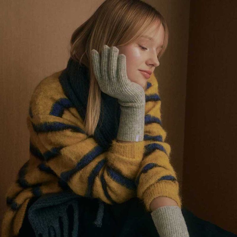 2Way Knit Gloves - 3Color