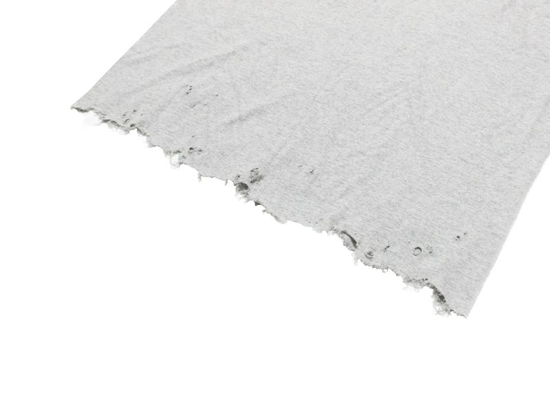 damage cutting t-shirt (gray)