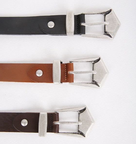 No.9656 BW leather BELT (3color)