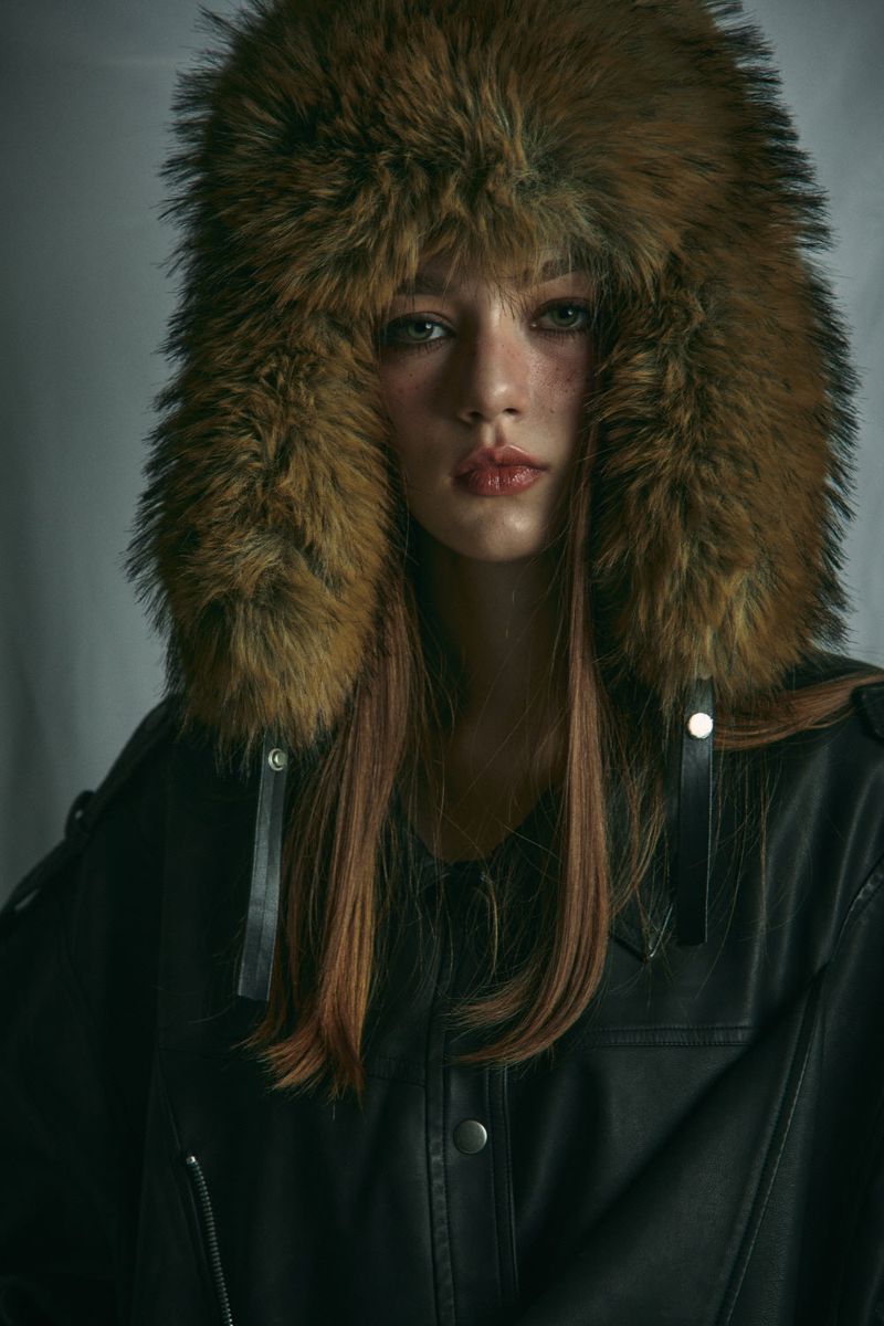 RACCOON FUR HAT