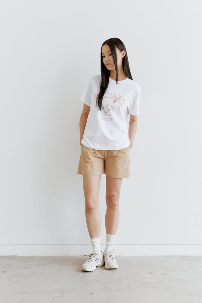 rabbit print t-shirt