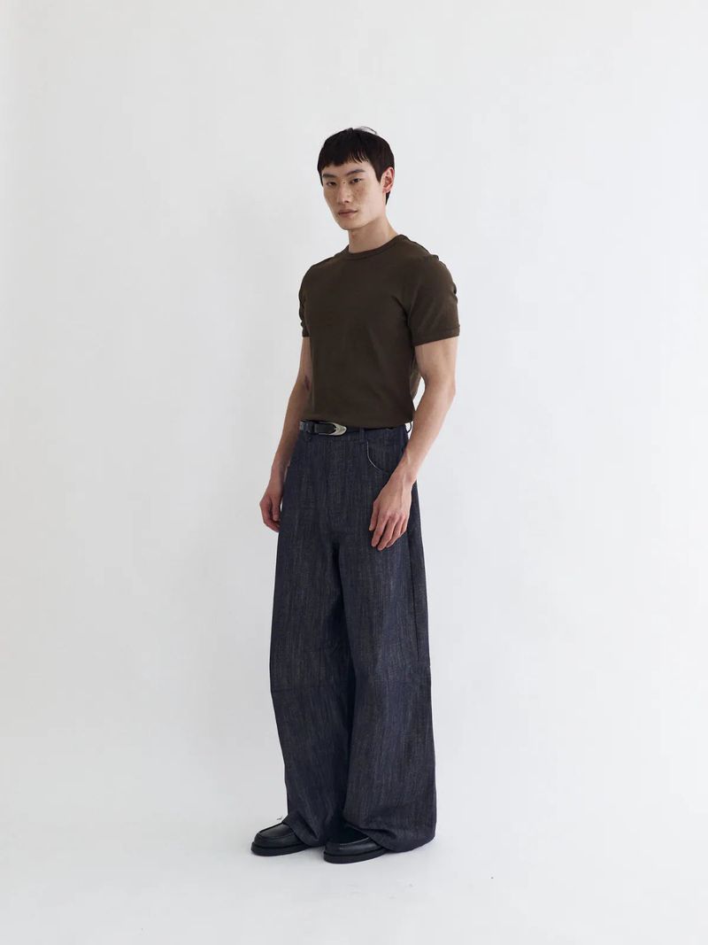 26SS TP4 Ribbed Fitted Tee