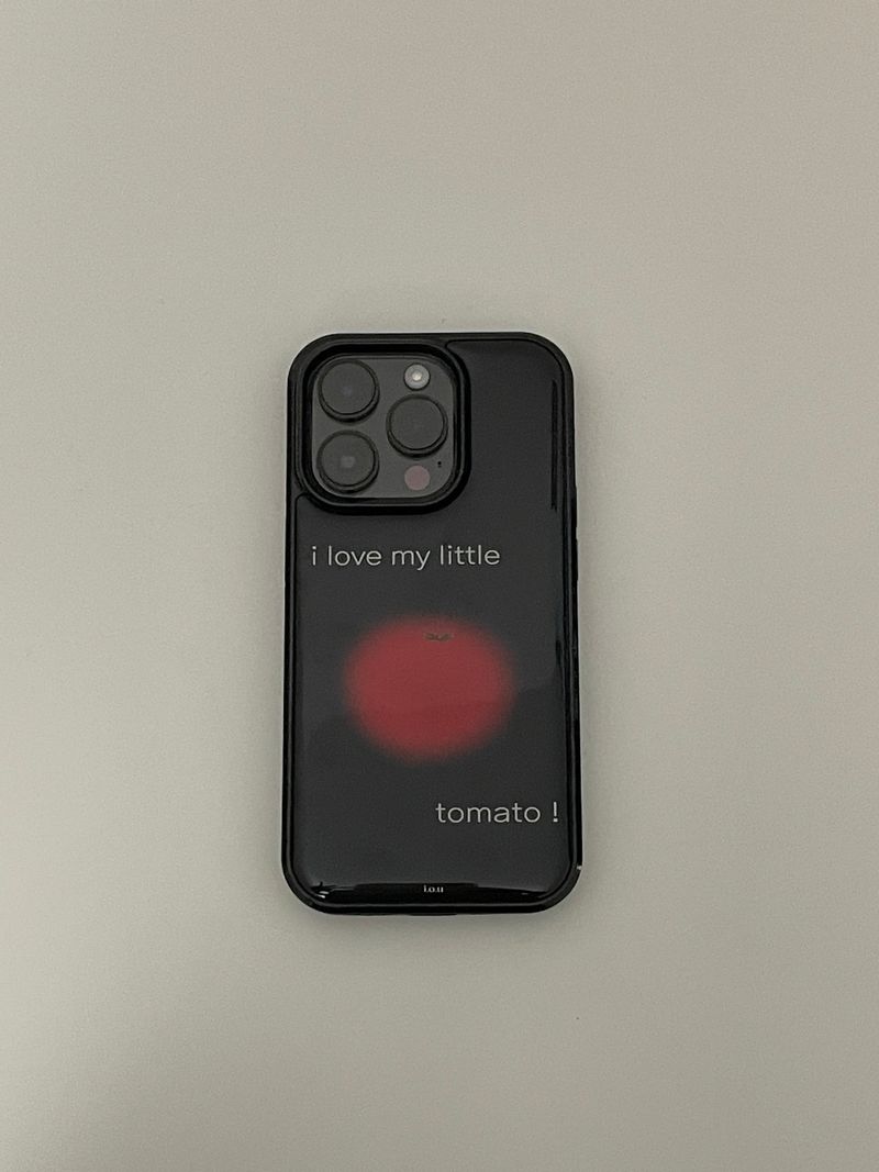 little tomato black case (epoxy)