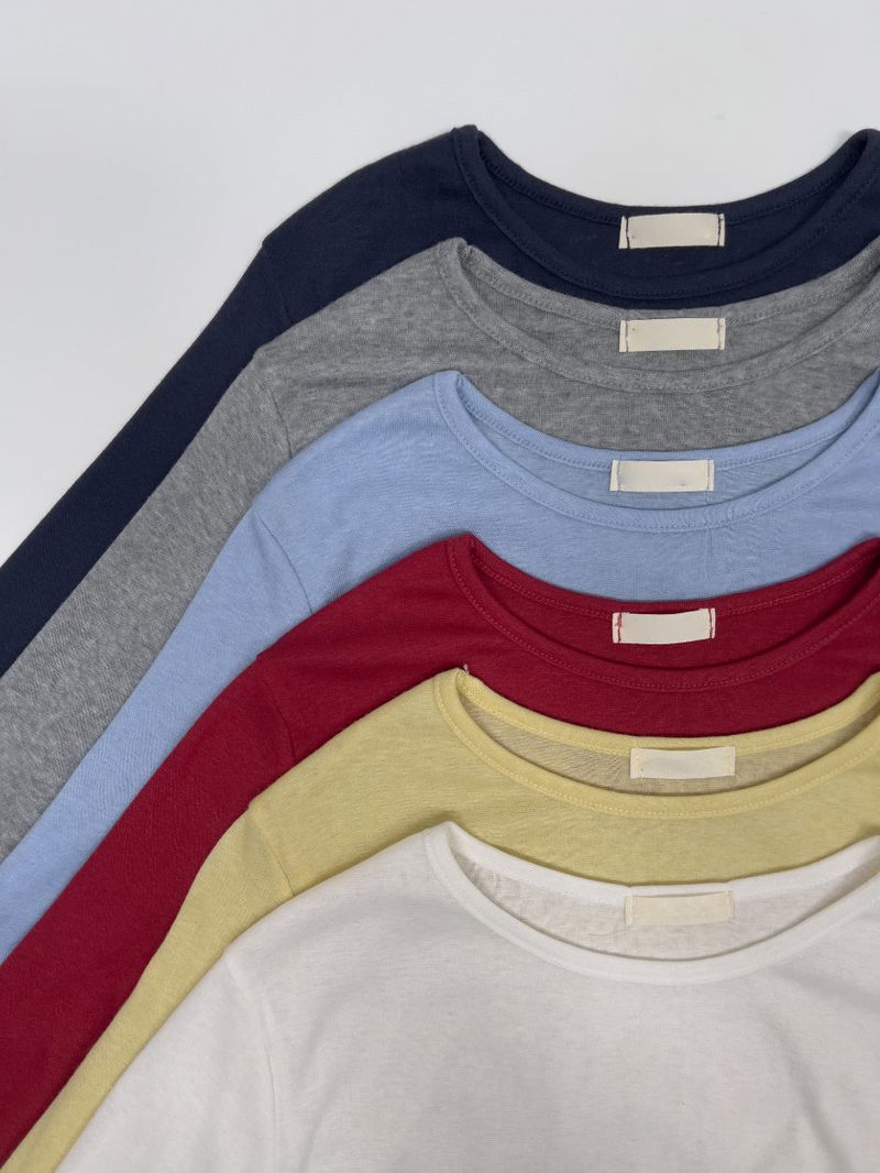 Mentos Tencel Round Neck T-Shirt