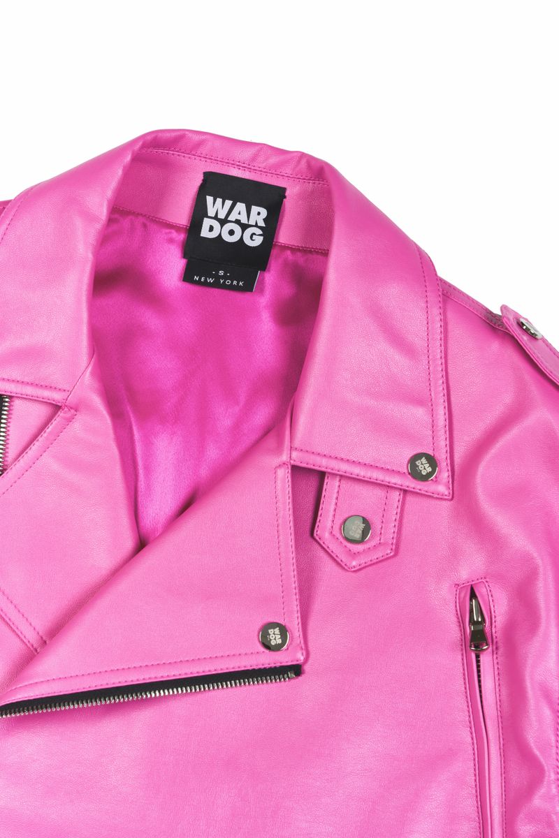 Faux Leather Biker Jacket