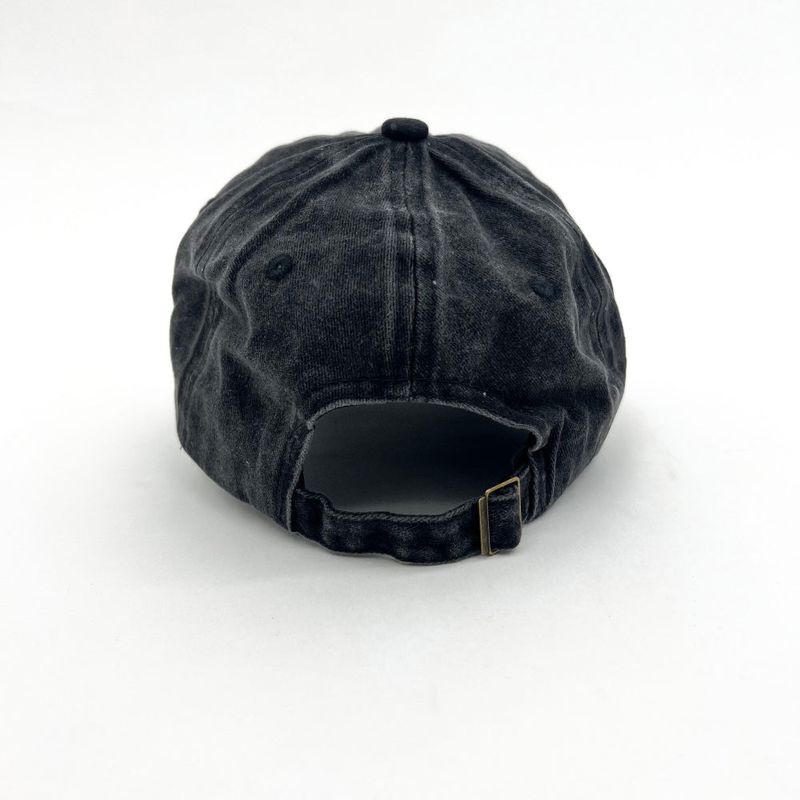 Y2K vintage stitch ball-cap (Gray)