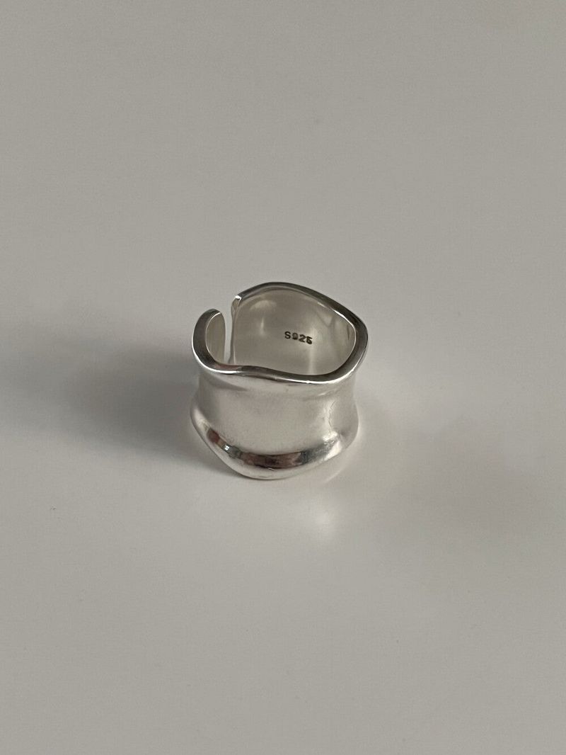 (silver925) Crush open ring
