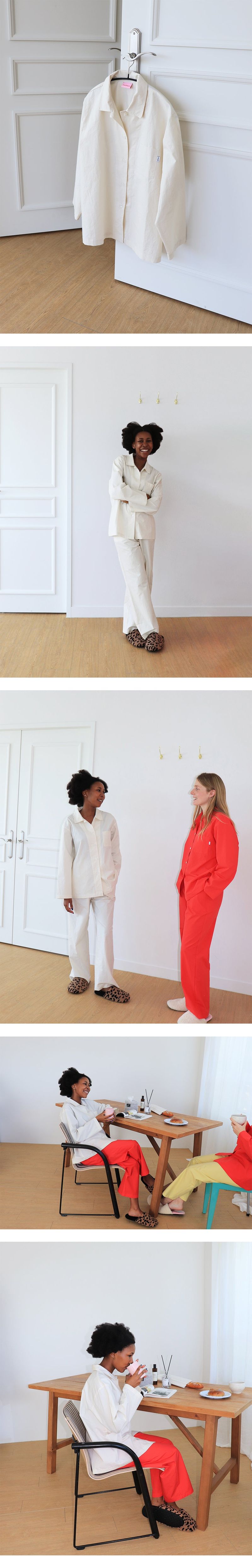 Arlok pajama set (Ivory)