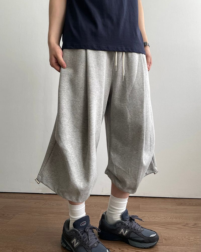 Drop Bermuda Bonded Sweatpants