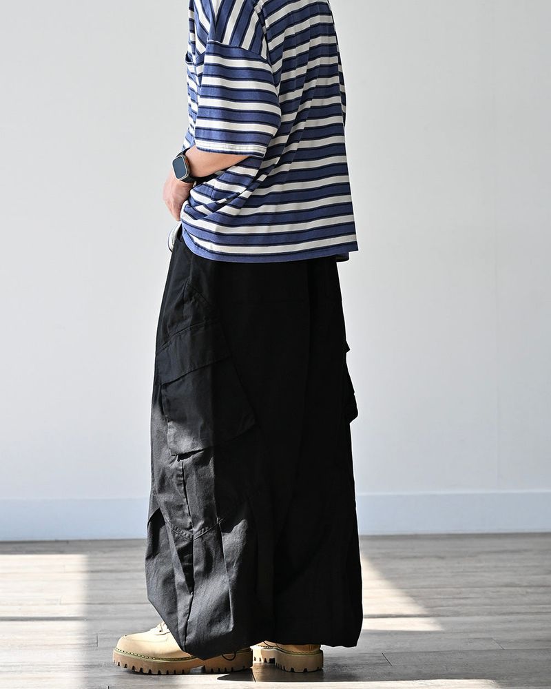 GAT LINE CARGO BALLOON PANTS