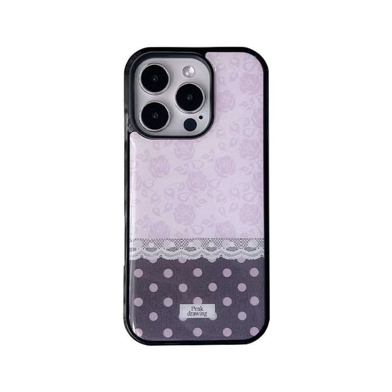 Peakdrawing（ピークドロウィン）の「ピンク ローズ エポキシ ケース (epoxy)（スマホグッズ/小物）」