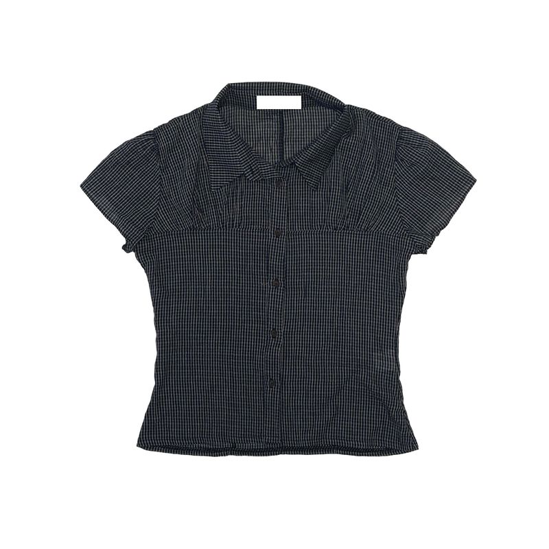 Small check shirts