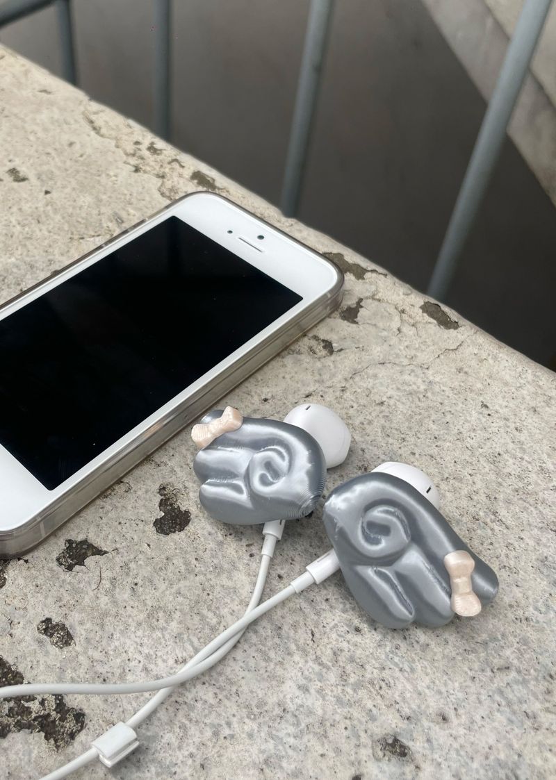 Bow Wing Deco cap x hoe (earphones, airpods ver)