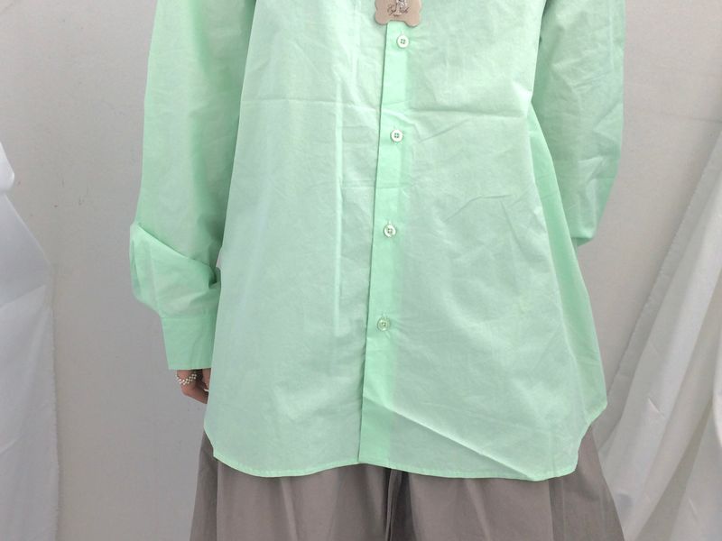 light cotton oversized shirt