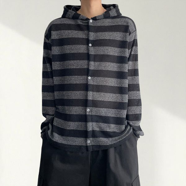 voarc（ボアク）の「Kiri Frash Danjara Hooded Cardigan (3 colors)（Tops）」