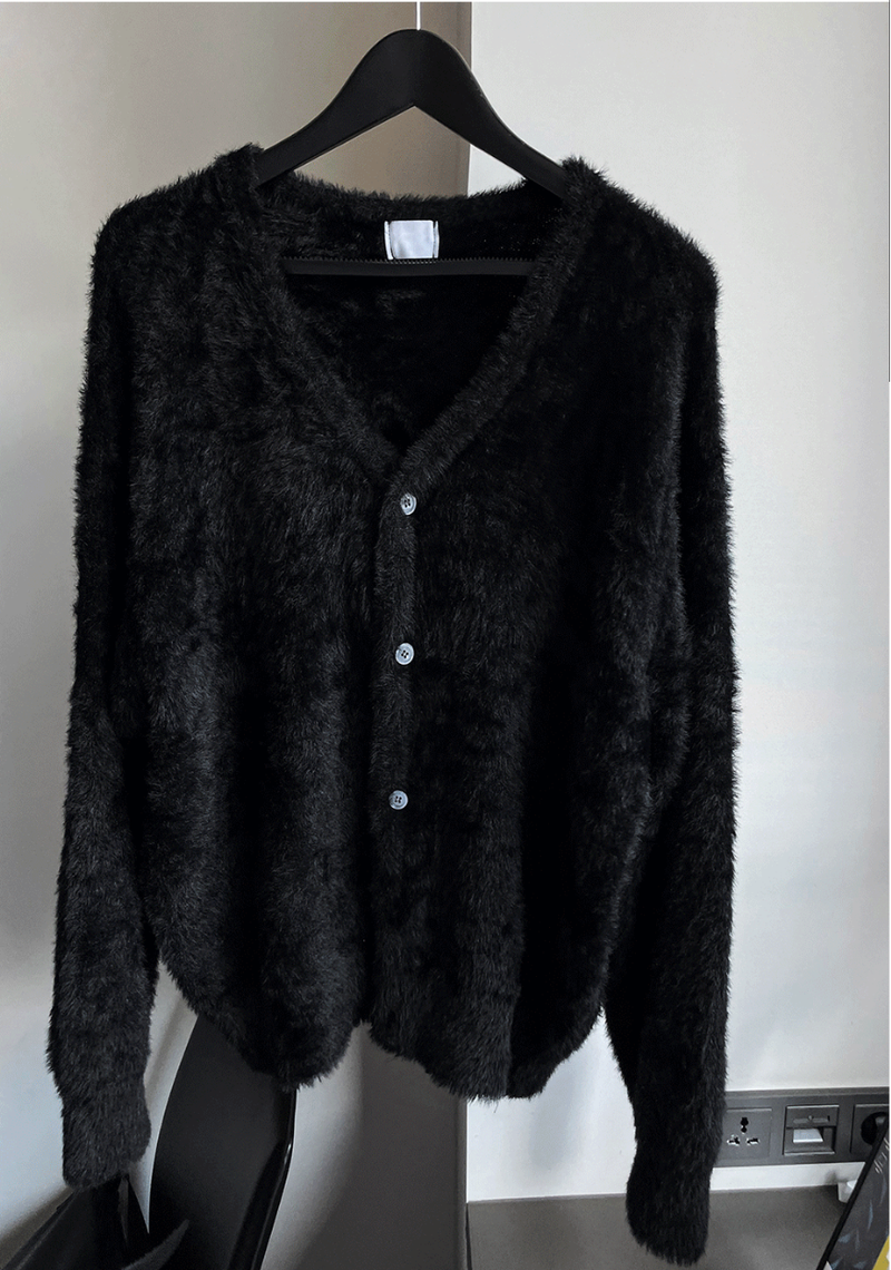 london mohair cardigan