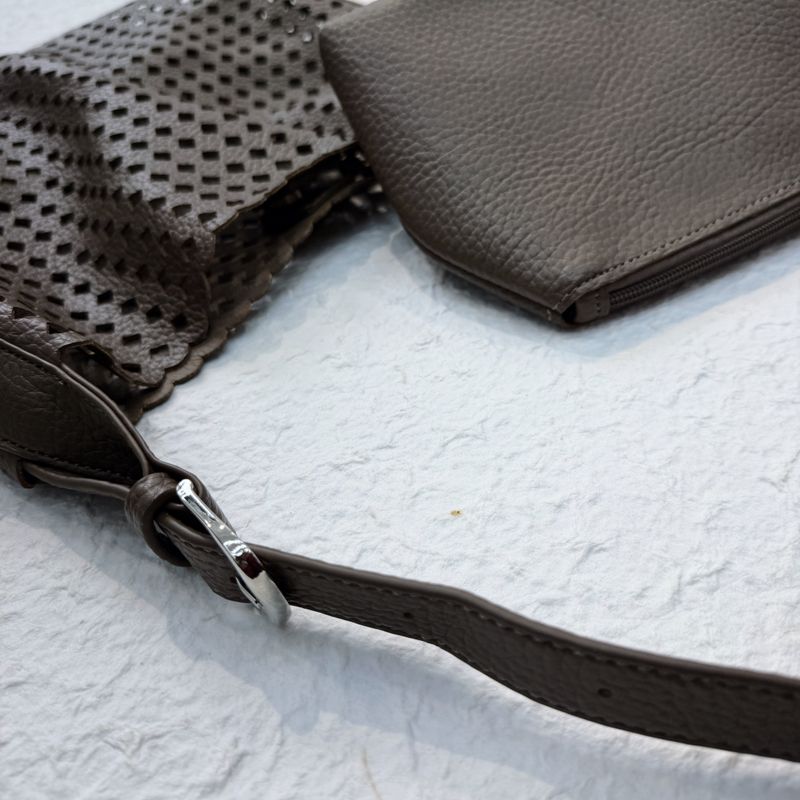 Woven Grid Bag