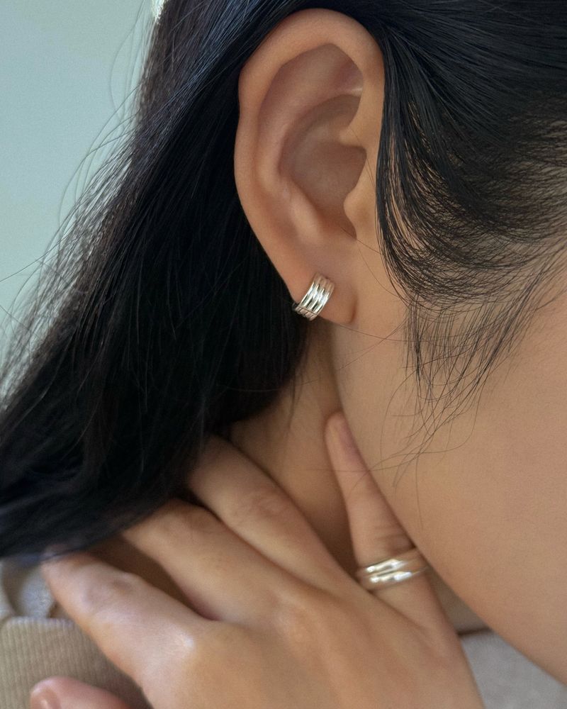 Breeze earring (silver)