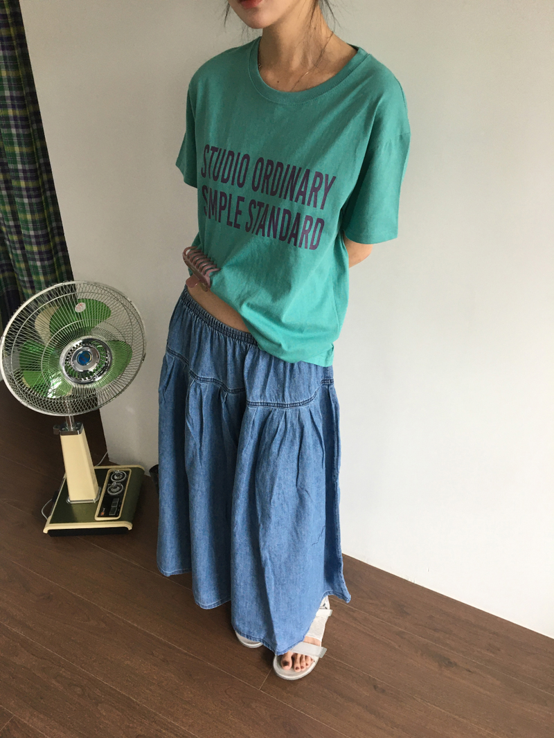 Studio Lettering T-shirt (4color)