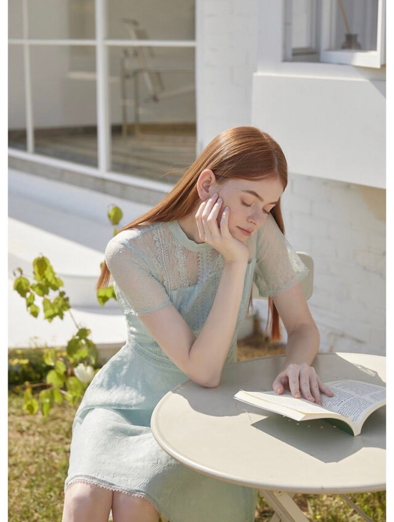 Irene Dress Mint