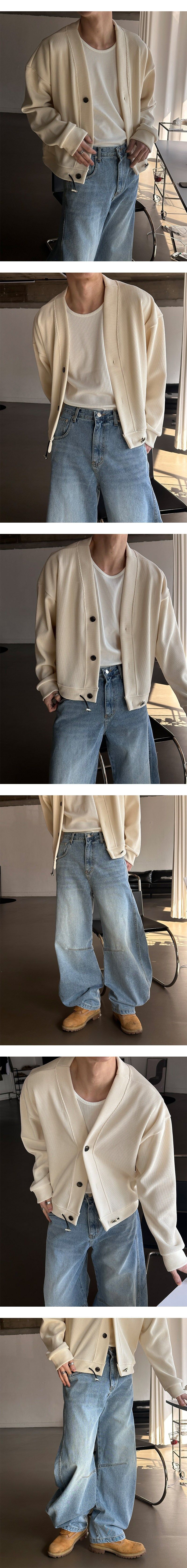  [S/S] Crop string cardigan(3color)